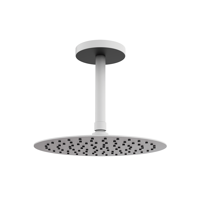 05027112 PREMIUM Тонкий Showerhead + Потолочный кронштейн Белый GRB MIXERS 