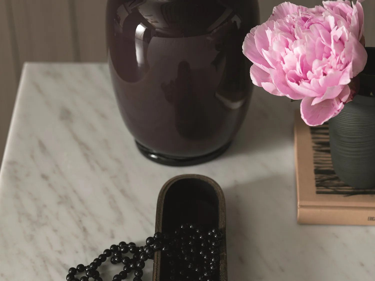 Деревянная тумбочка с мраморной столешницей MisuraEmme LINDO ARCH-00125029 - Вид №6