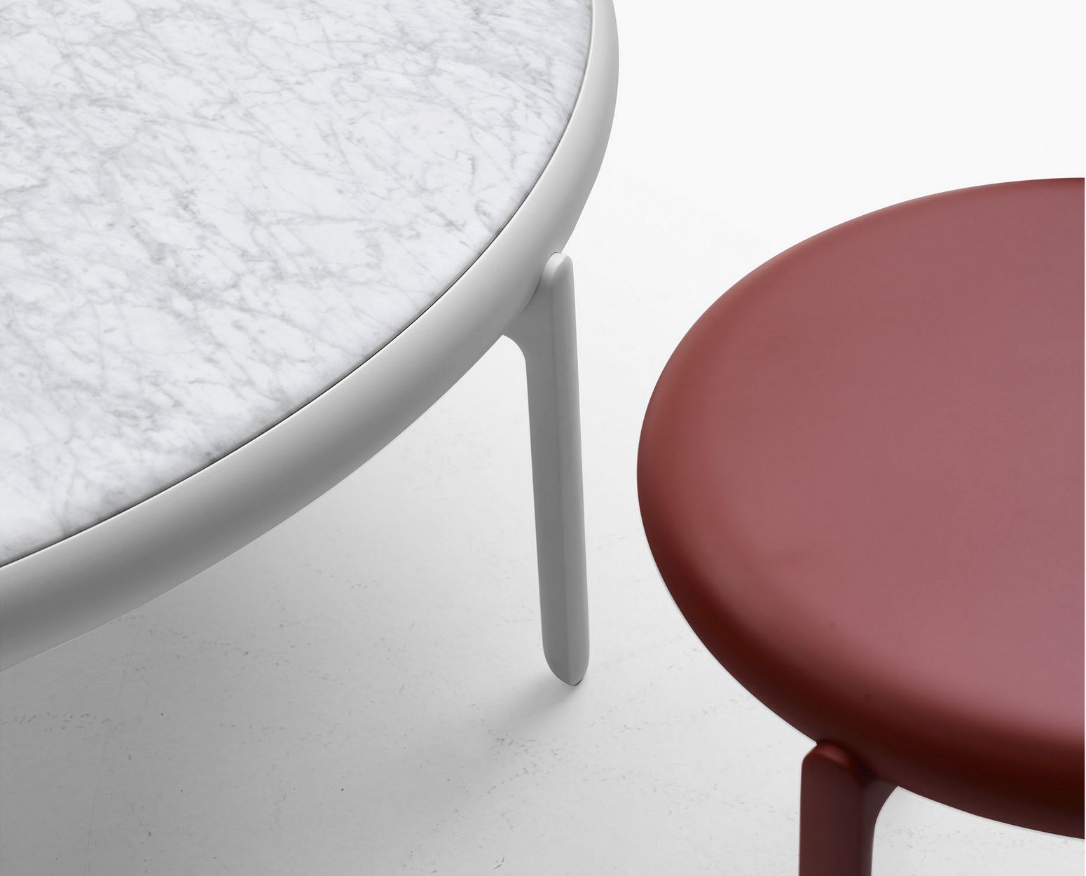 Круглый деревянный журнальный столик B&B Italia MARU ARCH-00104049 - Вид №3