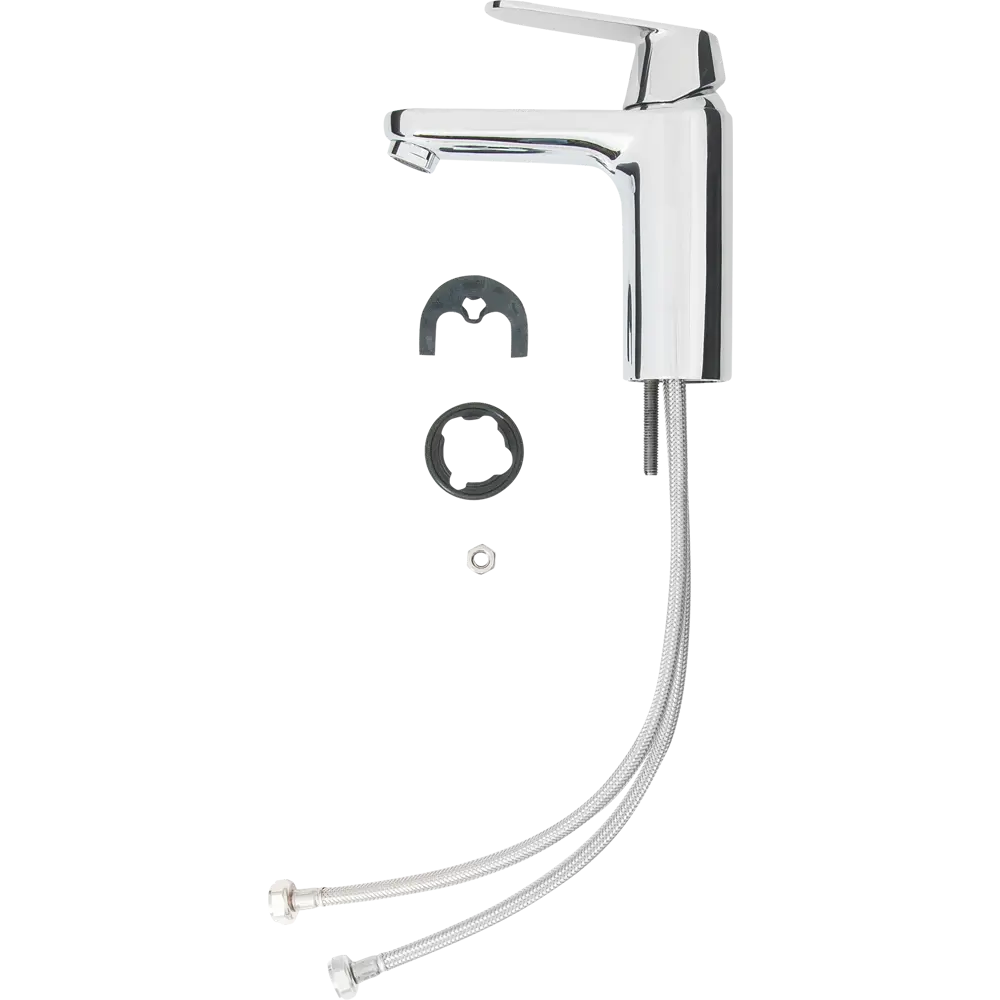 Смеситель для раковины Grohe Eurosmart Cosmo 23327000 однорычажный цвет хром STLM-2148627 - Вид №4