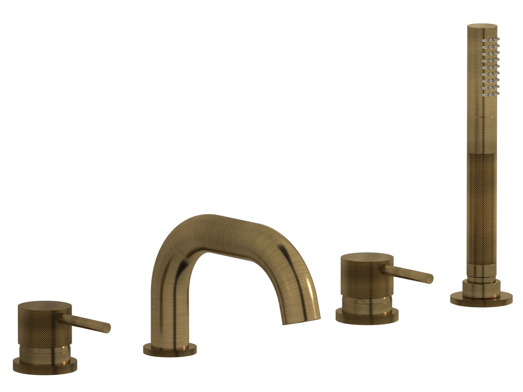 Однорычажный смеситель для ванны с ручным душем IB промышленность ARCH-00108090