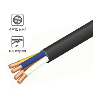 Кабель Tdm electric ВВГнг(А)-LS 4x10 на барабане ГОСТ