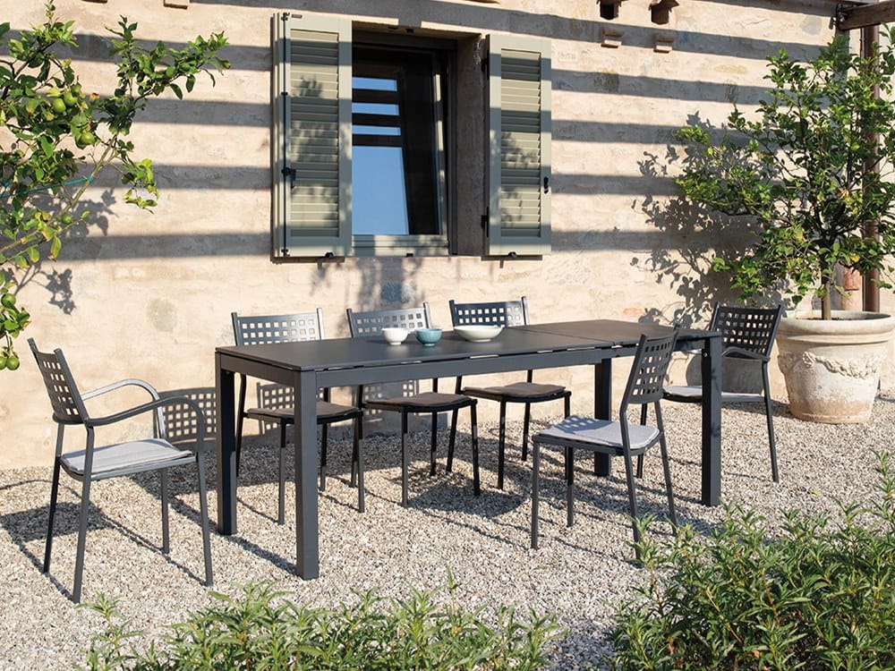 Металлический штабелируемый садовый стул Vermobil ARCH-00044457 - Вид №7