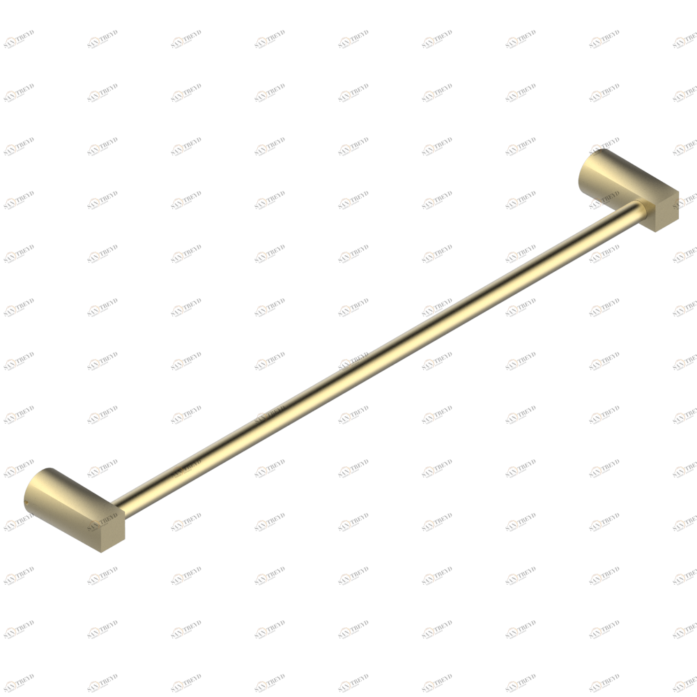 G6B-520 Полотенцедержатель однореечный длина 28' Thg-paris Metamorphose с рукоятками Покрытие PVD матовая латунь G6B-520 CAT.F