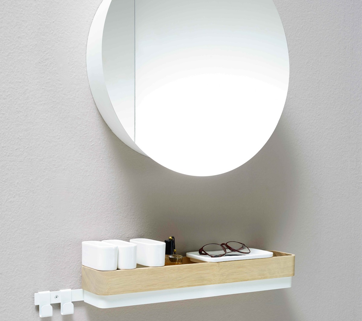 Ex.T ROW 60A Многофункциональная белая рейка с аксессуарами EXROW60A/BI  - Вид №3