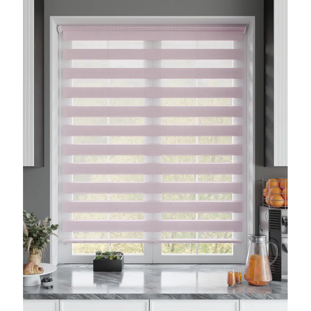 Рулонная штора день-ночь MIAMOZA Петер 40×160 см сиреневая 89411363 STLM-1565760 - Вид №8