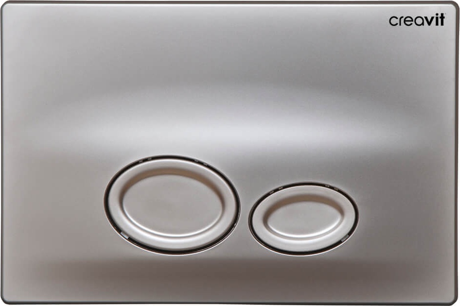 GP2003.00 Кнопка для инсталляции DROP матовая хром Creavit Drop - Вид №1