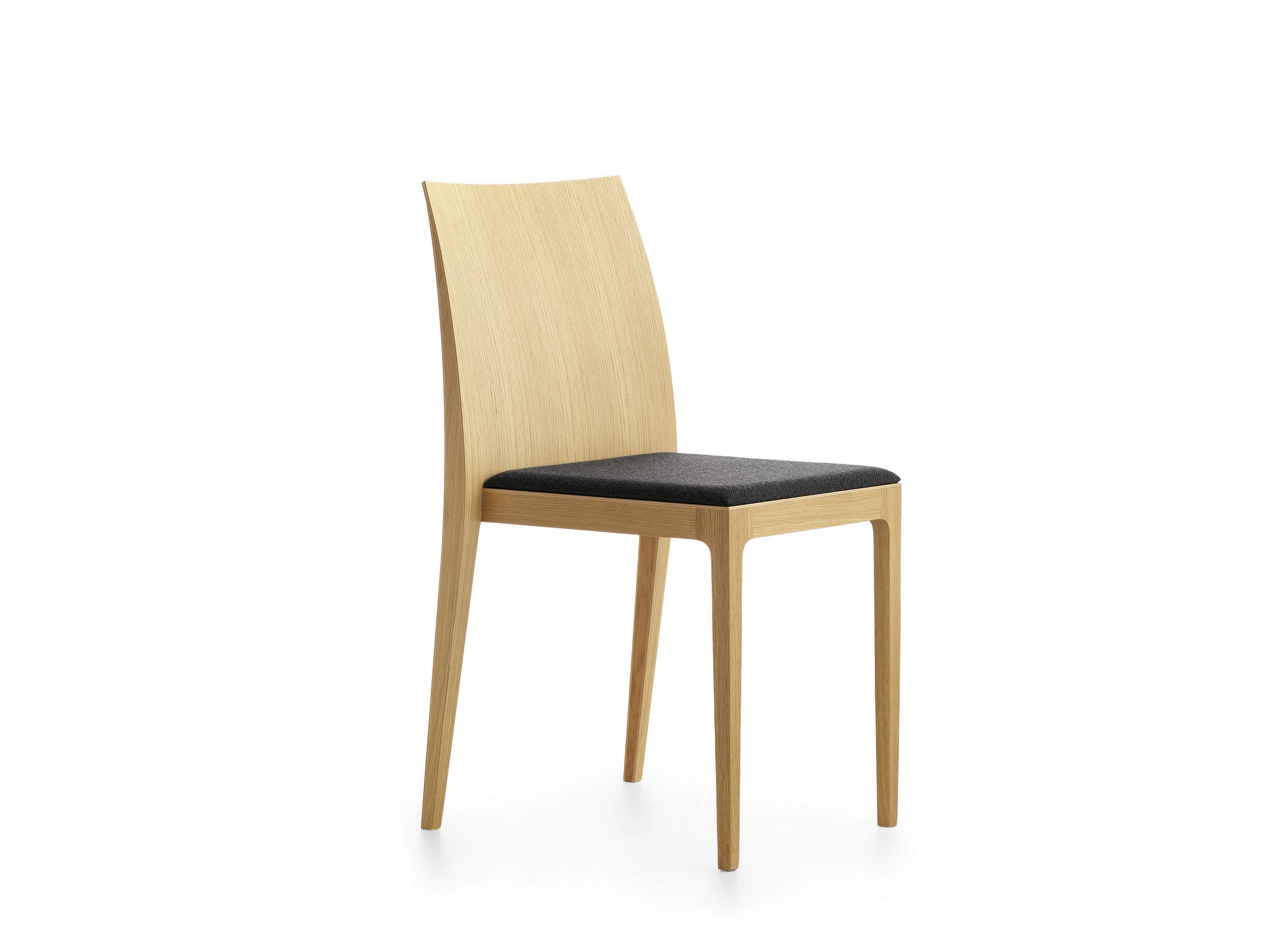 Деревянный мягкий штабелируемый стул Crassevig ARCH-00050749