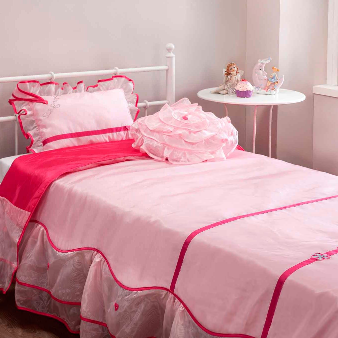 Покрывало детское с подушкой 120х200 см розовое Lady CILEK PRINCESS 00-3832470 Розовый Santreyd - Вид №4