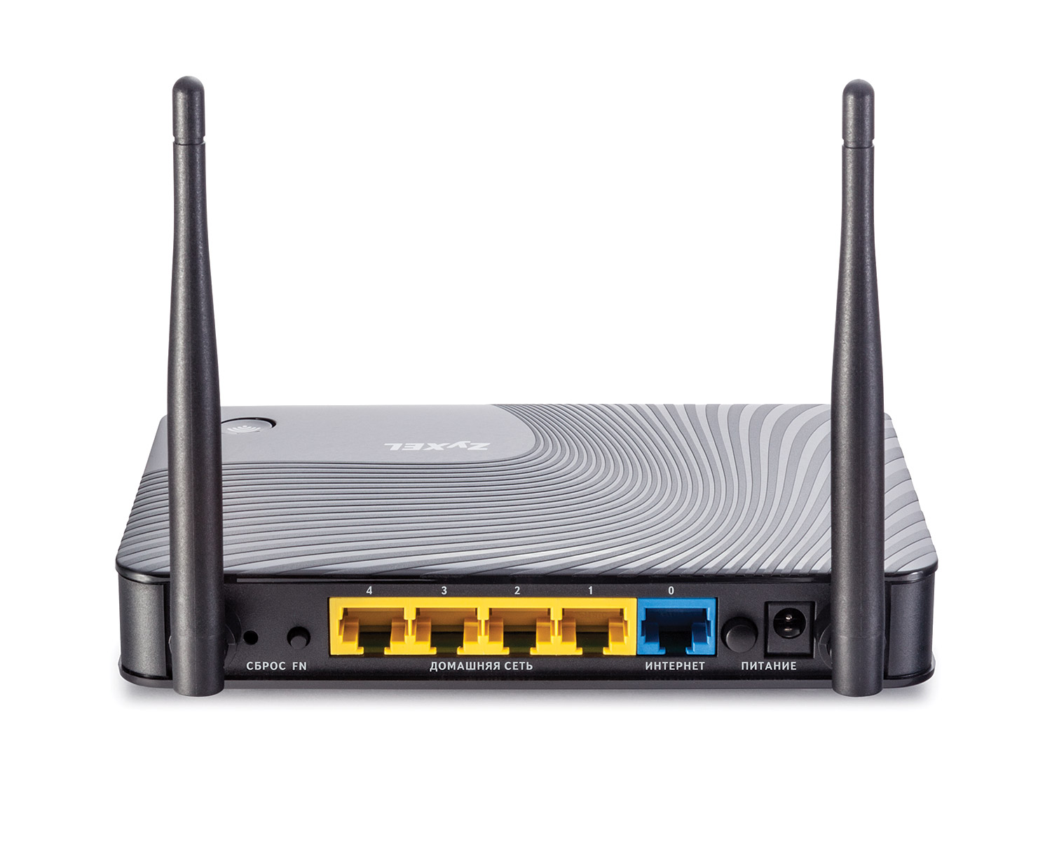 Keenetic Viva Zyxel viva интернет-центр для выделенной линии gigabit ethernet, с точкой доступа wi-fi 802.11n 300 мбит/с, коммутатором gigabit ethernet и многофункциональным хостом usb Keenetic Santreyd  - Вид №1