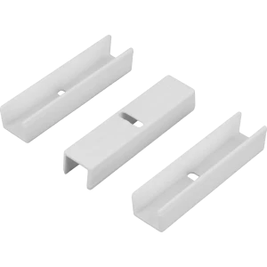 DOMLEGRAND Соединитель профиля белый 19 см для каркасных конструкций 83970622