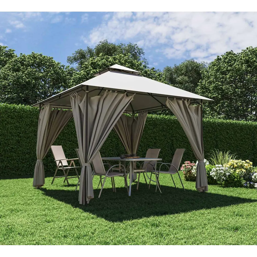 Павильон BEGINIA Oxis 3x3 м бежевый Товар без серии STLM-2191688 - Вид №13