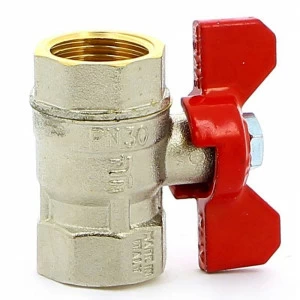 Кран шаровой ВВ MISTRAL бабочка TIEMME 1/2"