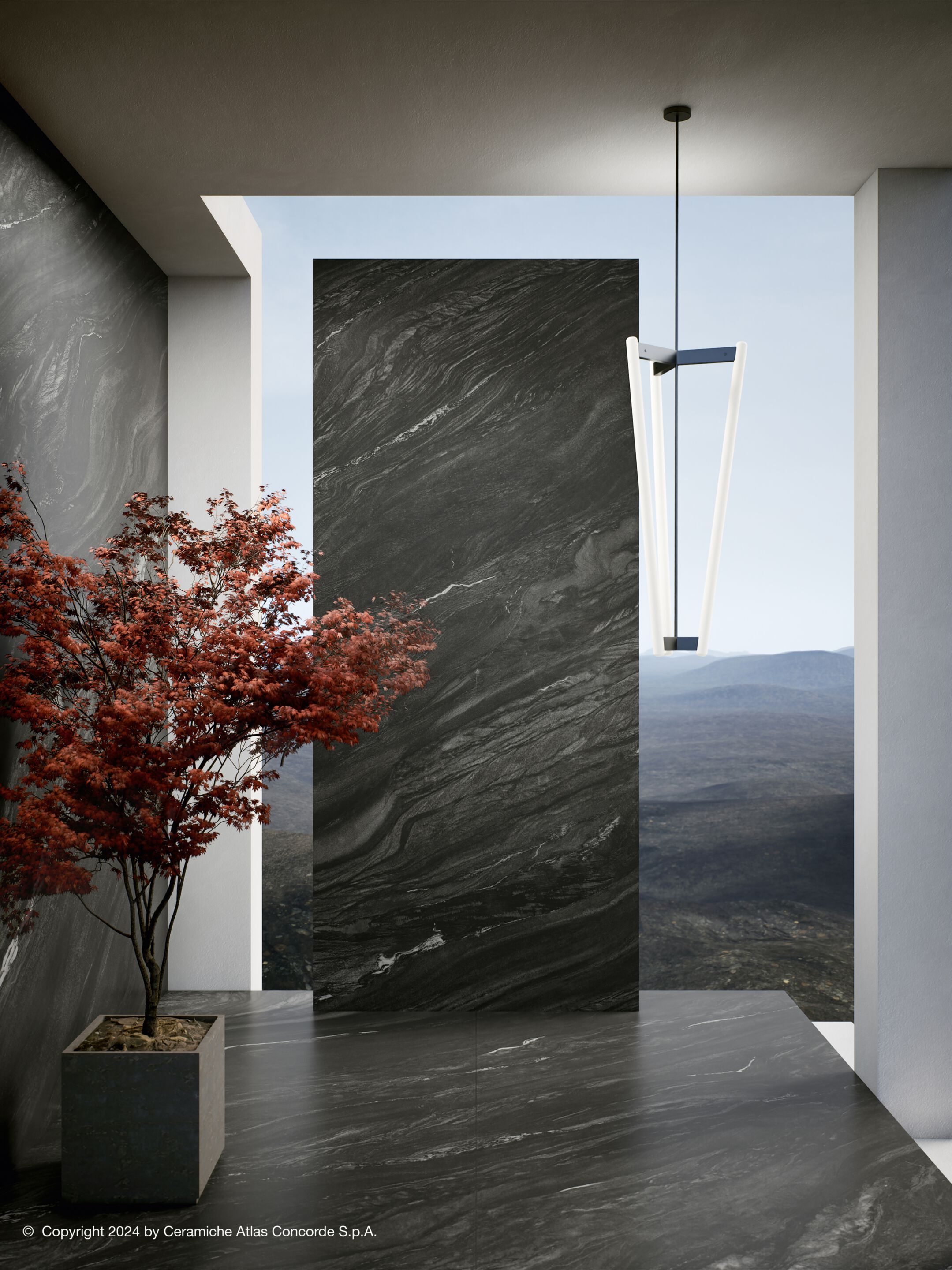 Пол / керамогранит с мраморным эффектом Atlas Concorde Marvel Diva ARCH-00083250 - Вид №13