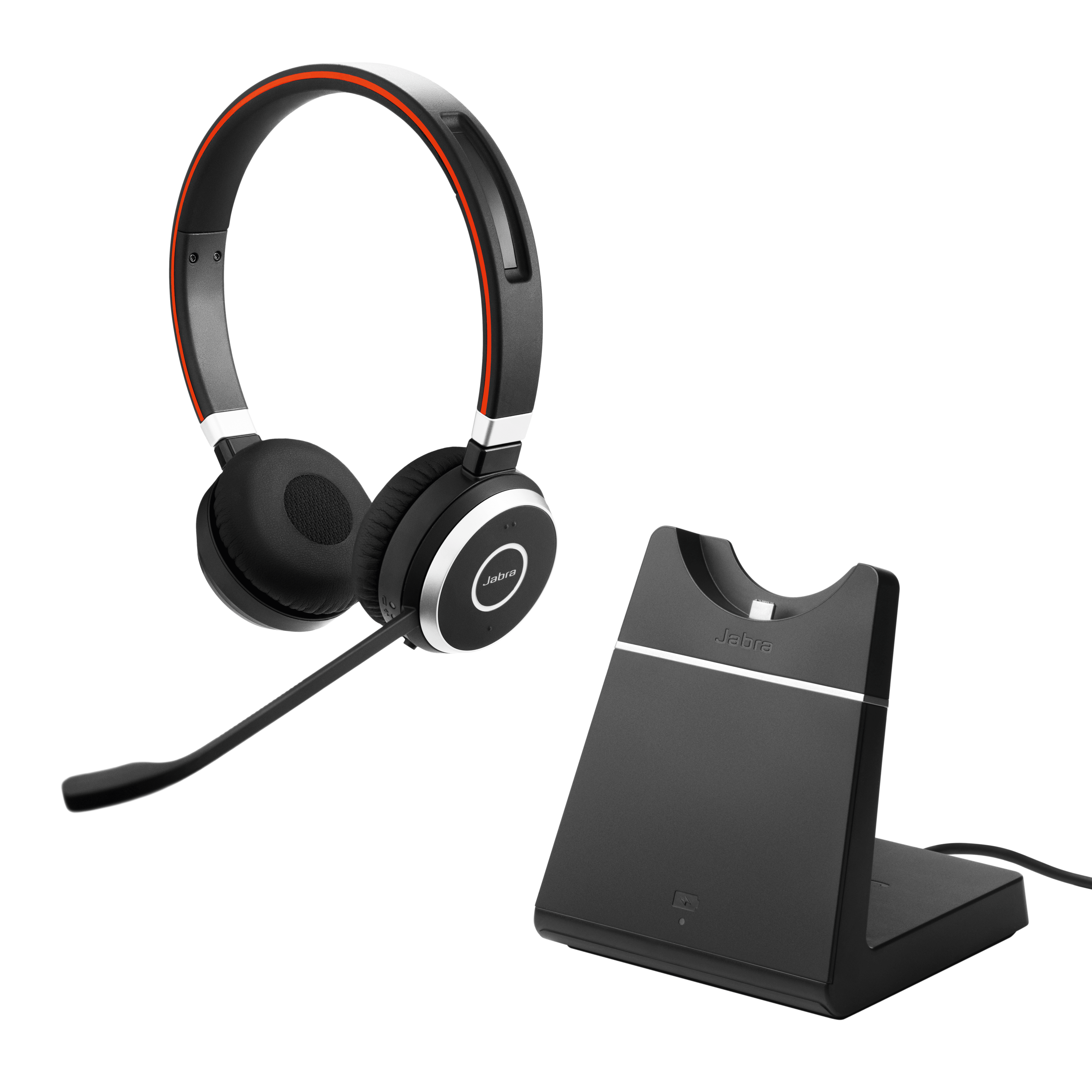 6599-823-399 evolve 65 charging stand, link360, stereo ms Jabra Santreyd  - Вид №3
