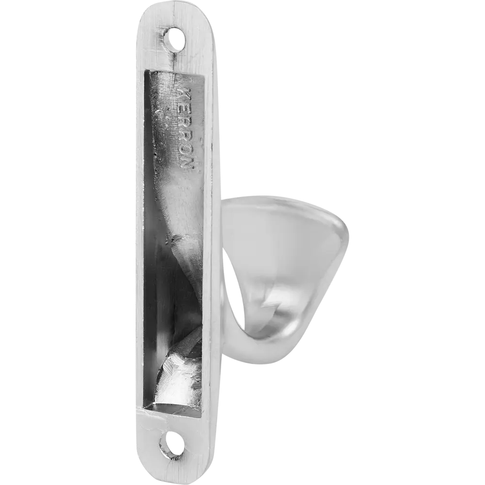 84508611 Крючок мебельный однорожковый цвет матовый хром STLM-1008503 KERRON  - Вид №1