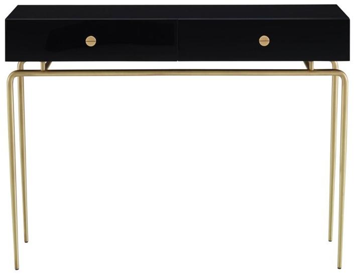 Ligne Roset Прямоугольная консоль из стали и дерева с ящиками Débourgeoisée 19980395 - Вид №1