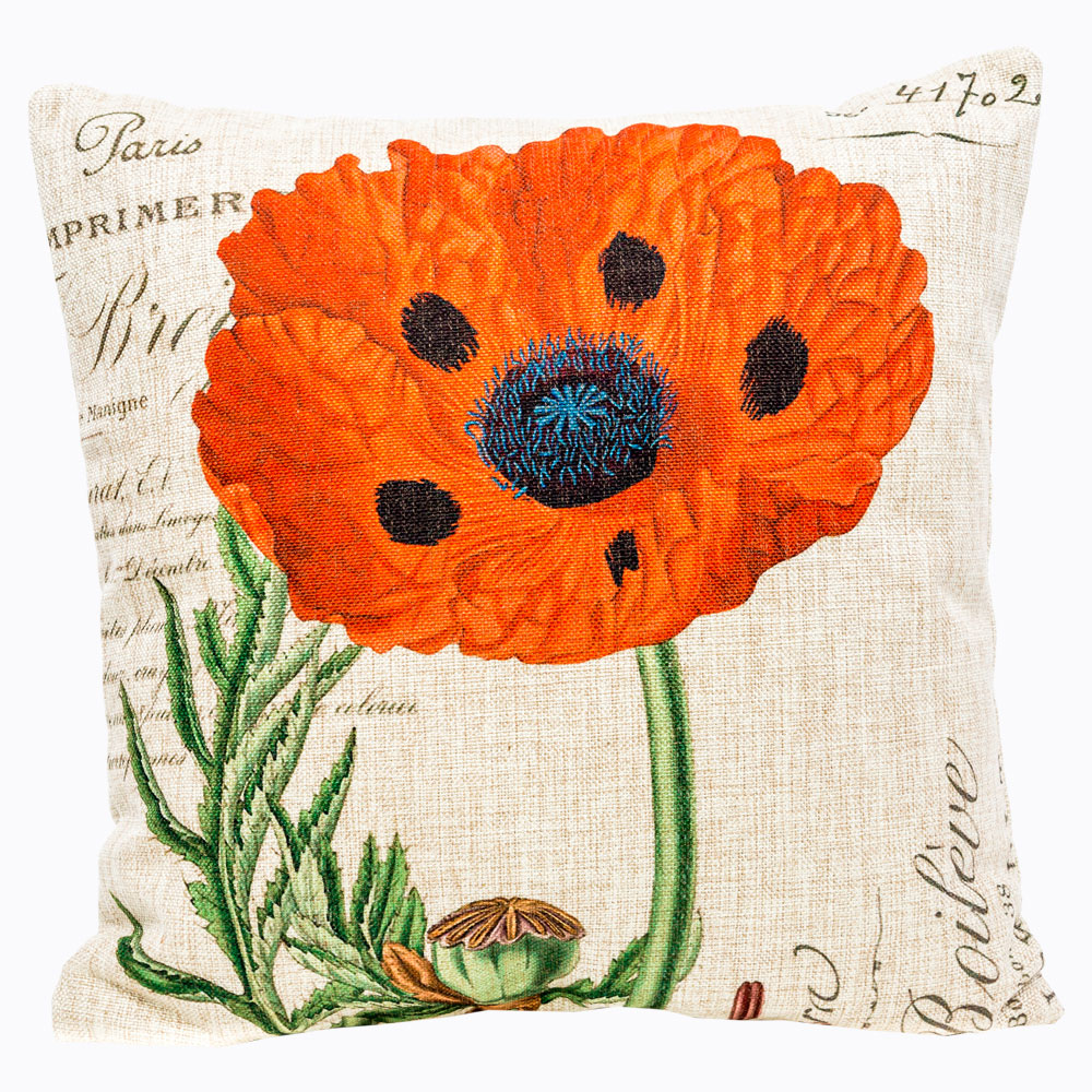 2718951 Интерьерная подушка «Цветочный перфоманс», версия 4 Object Desire 