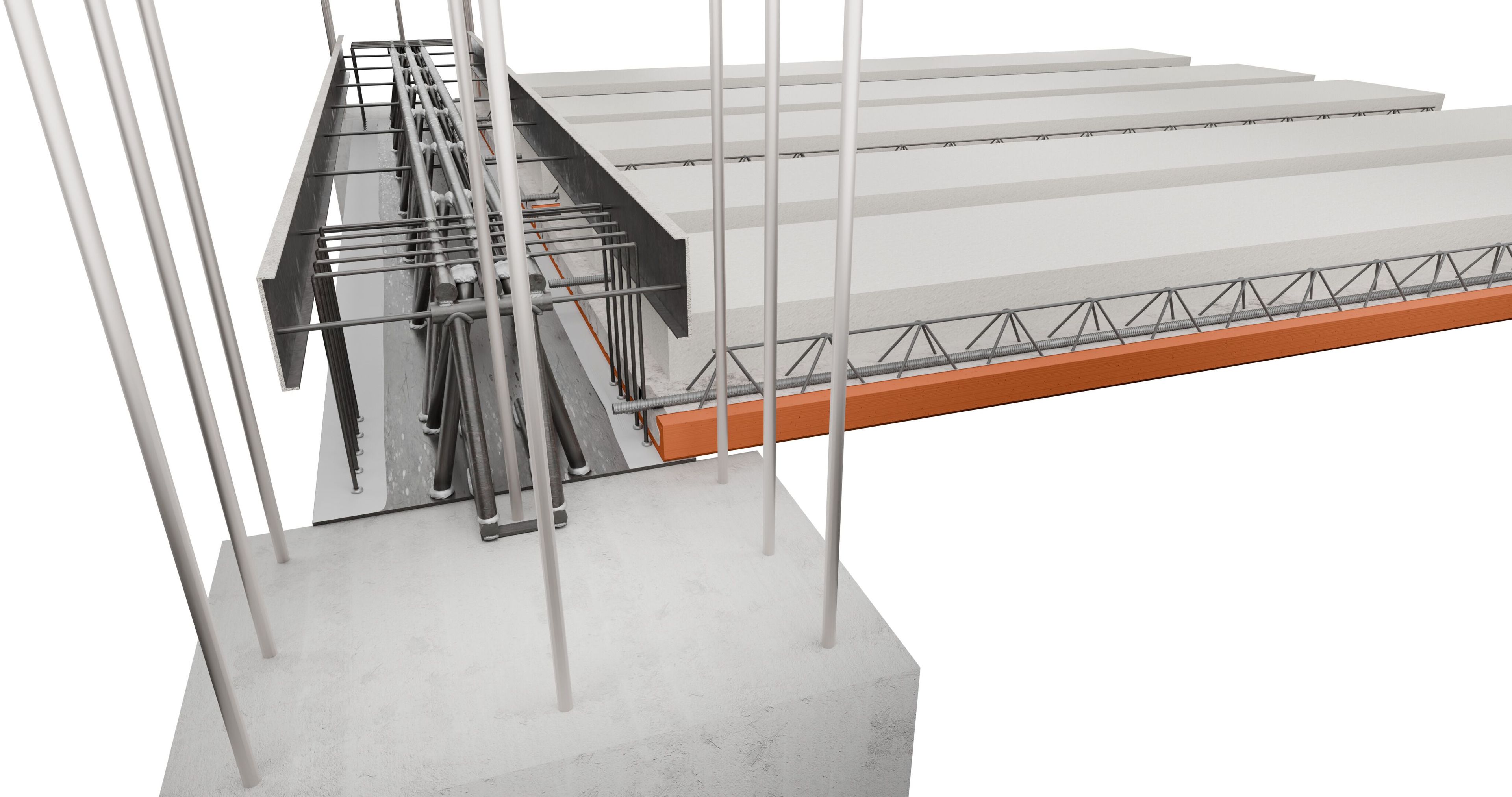 Структурная металлическая балка METAL.RI TRAVE MTR® A ESTRADOSSATA ARCH-00005253 - Вид №10