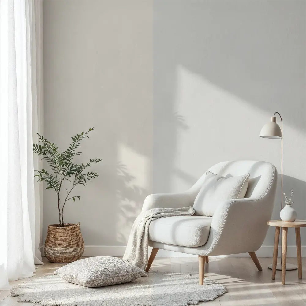 Обои флизелиновые Wallsecret Lana белые рельефные 1.06 м 89420067 STLM-1567249 - Вид №3