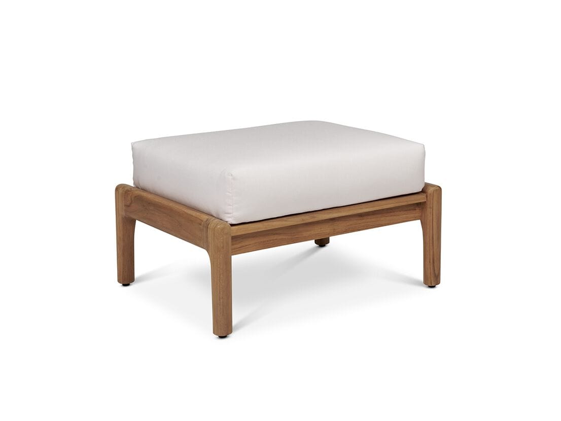 Квадратная подставка для ног из тикового дерева Walters Laurel ARCH-00019506