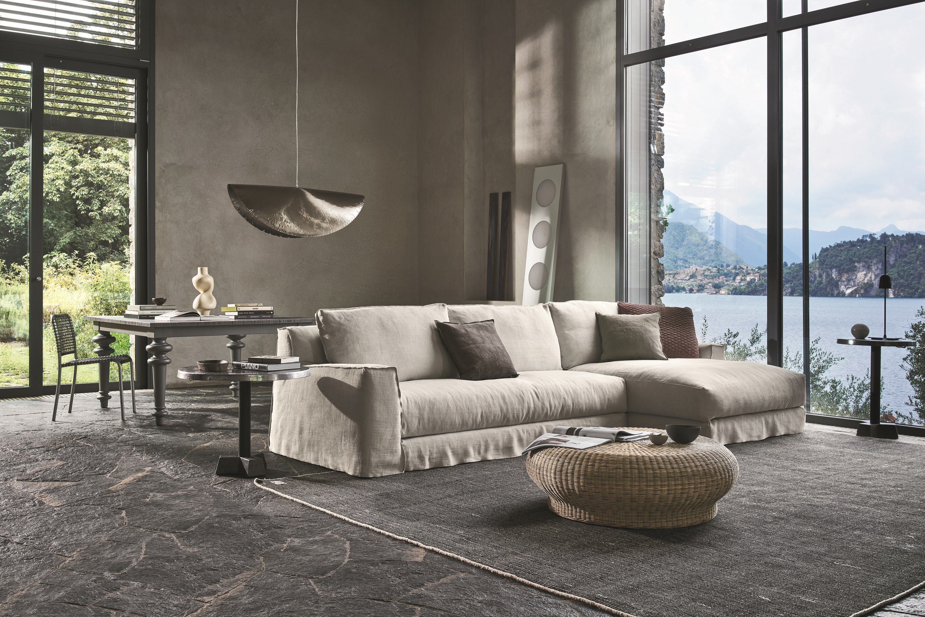 Съемный диван с полуостровом Gervasoni Loll ARCH-00082814 - Вид №5