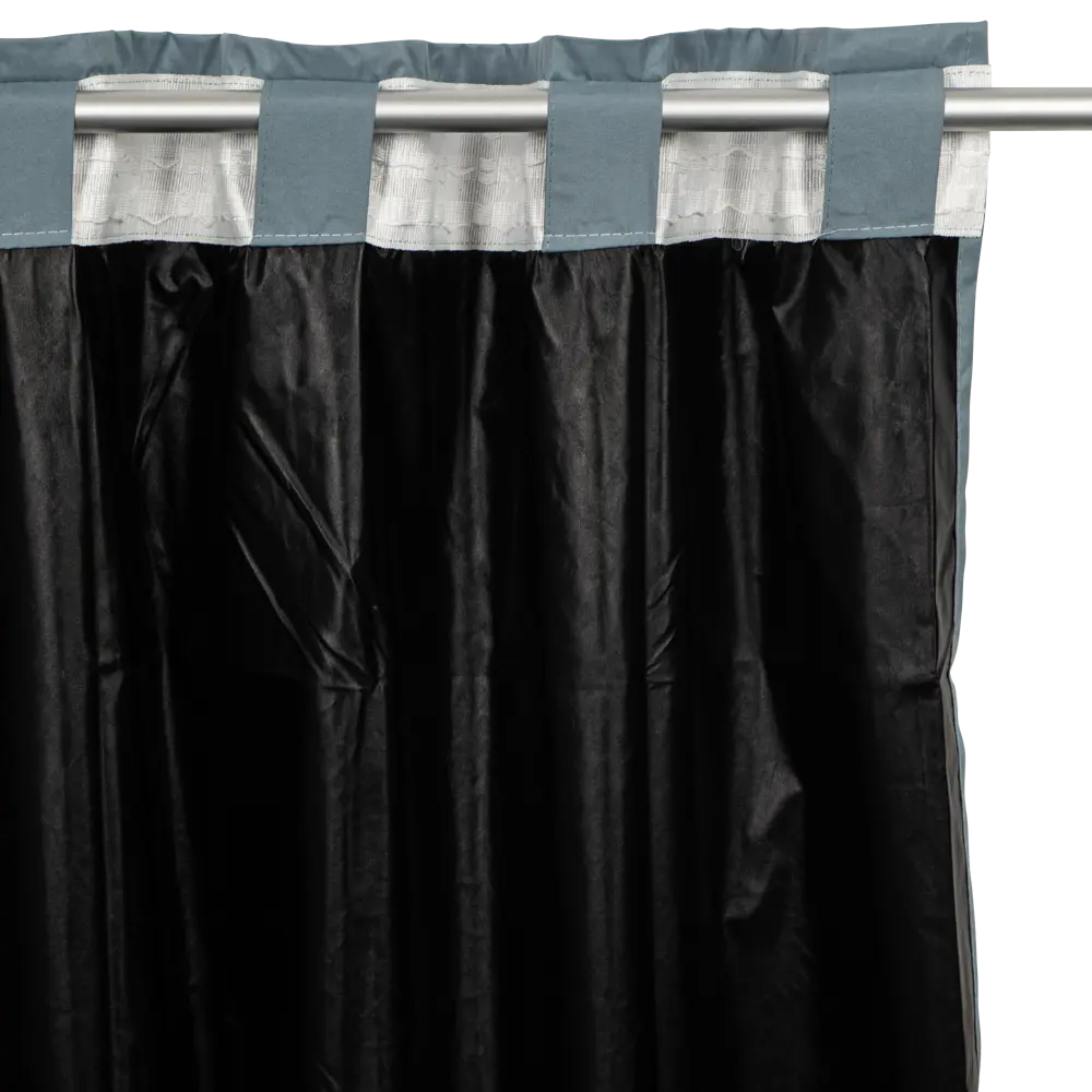 Santreyd Штора Luce Ink 4 блэкаут серо-синяя 210x280 см 86303968 STLM-1022325 - Вид №5