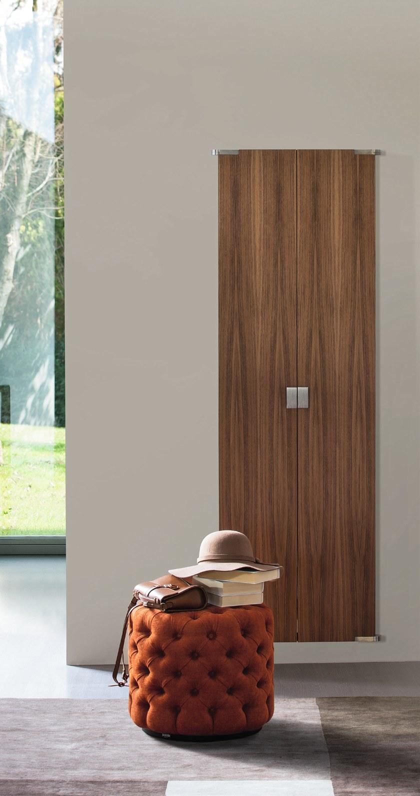 Porada Зеркало настенное прямоугольное в ореховой раме Iron sun-id-1354849 - Вид №2