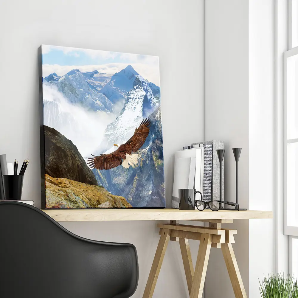 Картина на холсте "Рожден летать" 40x50 см 82887144 STLM-2145680 FBRUSH  - Вид №2