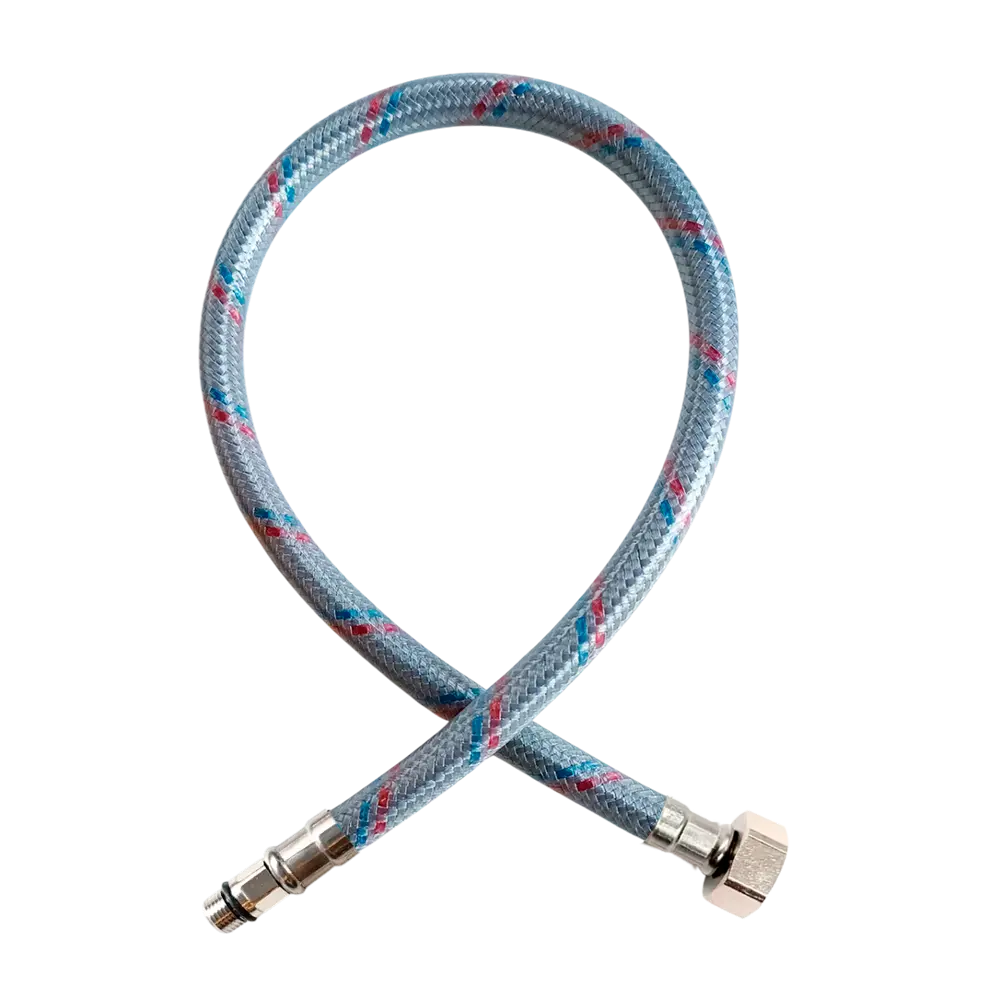 Гибкая подводка для смесителя Vaxt 1/2"xM10-18 гайка-штуцер 120 см STLM-2009263 - Вид №2