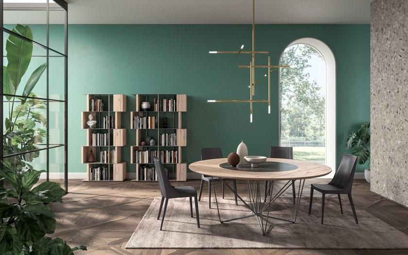 Ozzio Italia Книжный шкаф отдельно стоящий модульный  X028  - Вид №18