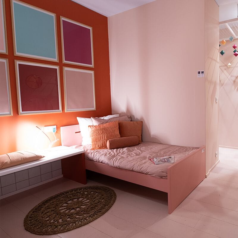 Односпальная кровать из МДФ Mathy by Bols MADAKET ARCH-00136056 - Вид №1