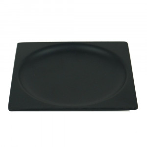 981(23) Stil Haus Urania, настольная металлическая мыльница, цвет черный матовый