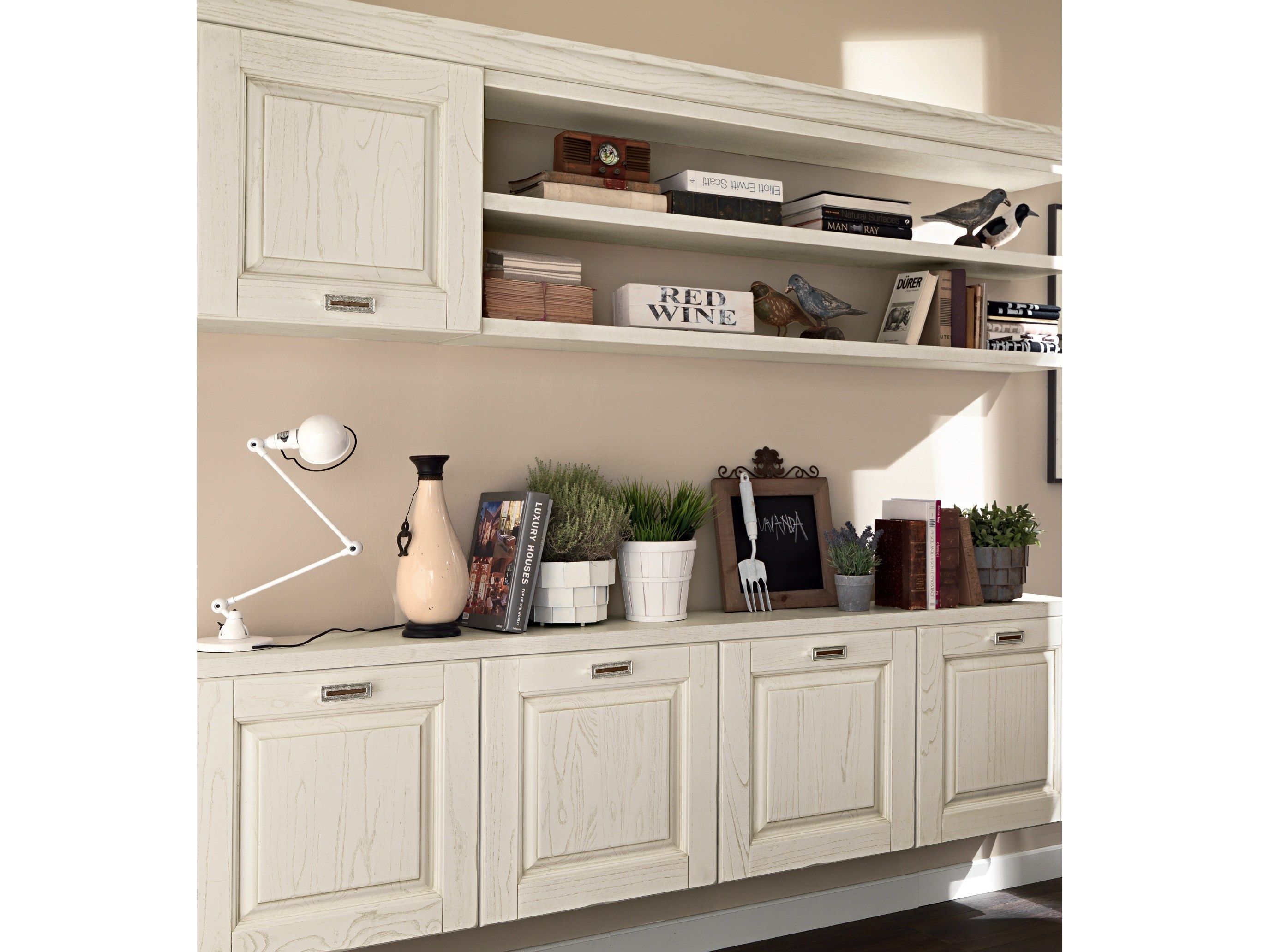 Деревянная стена с настенным креплением Cucine Lube Laura ARCH-00127431