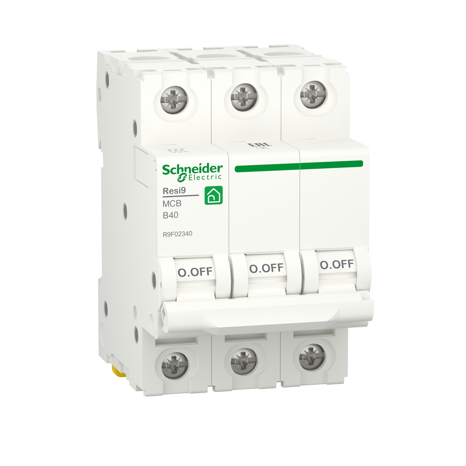 R9F02340 Автоматический выключатель 3P 40А (B) 6кА Schneider Electric Resi9 