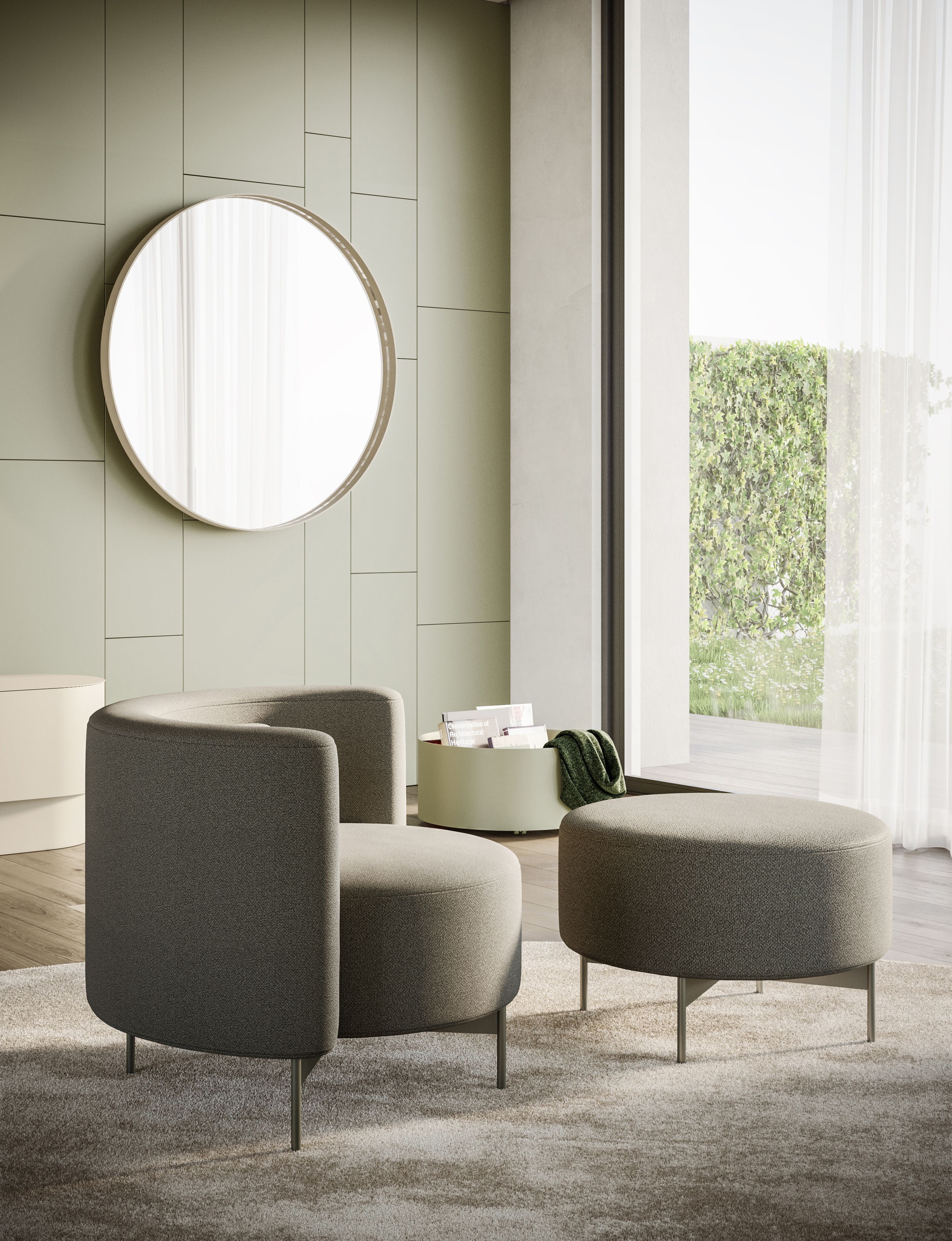 Тканевое кресло Ronda Design Ghanta ARCH-00125228 - Вид №3