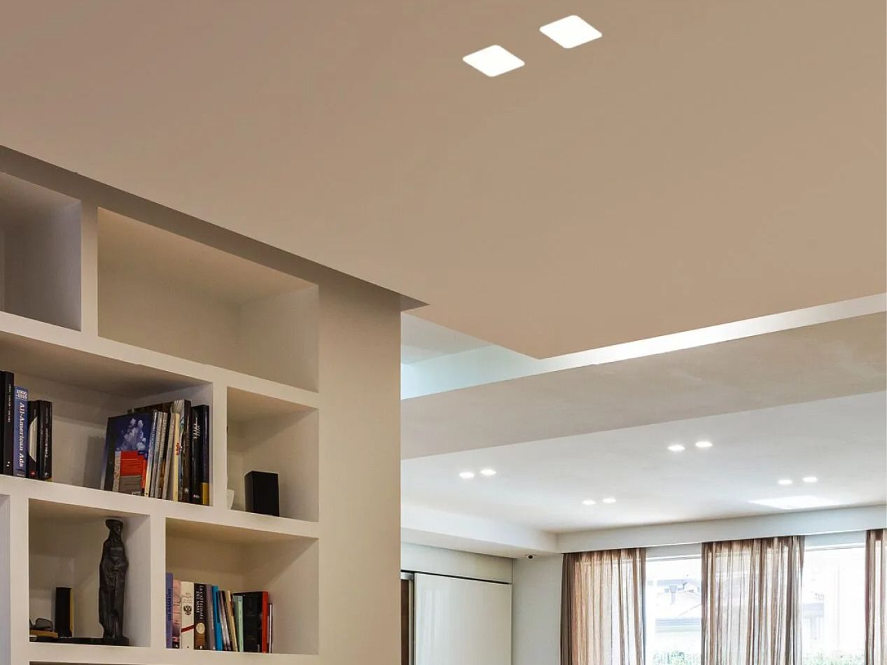 Гипсокартон прямоугольный светодиодный светильник Linea Light Group Gypsum ARCH-00141008