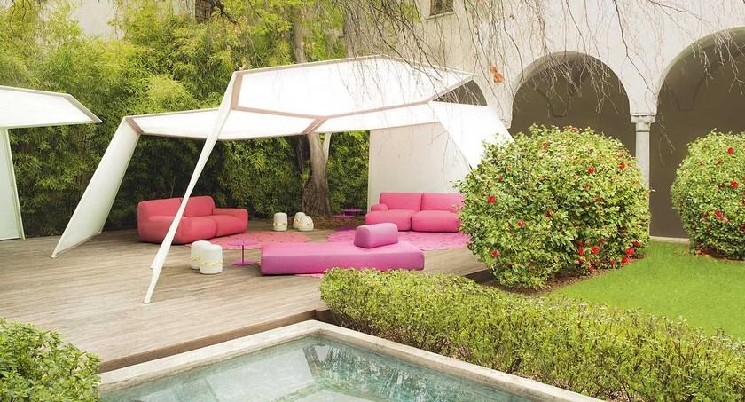 Paola Lenti Беседка из белого полотна sun-id-1480565 - Вид №1