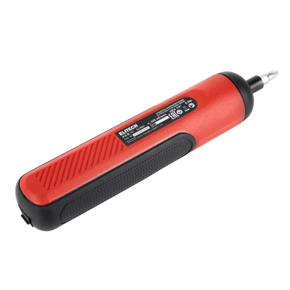 Аккумуляторная отвертка Elitech с подсветкой и реверсом 89354666 STLM-1533514 - Вид №5