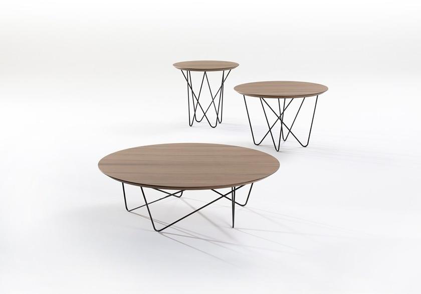 Kendo Mobiliario Низкий круглый лакированный журнальный столик sun-id-1430130 - Вид №6