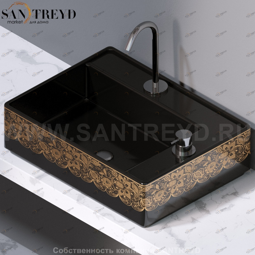 L640461G Накладная раковина на столешницу  прямоугольная A. e T. Italia Fly AeT ITALIA