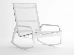 GANDIABLASCO Садовое кресло-качалка Batyline® с подлокотниками Stack