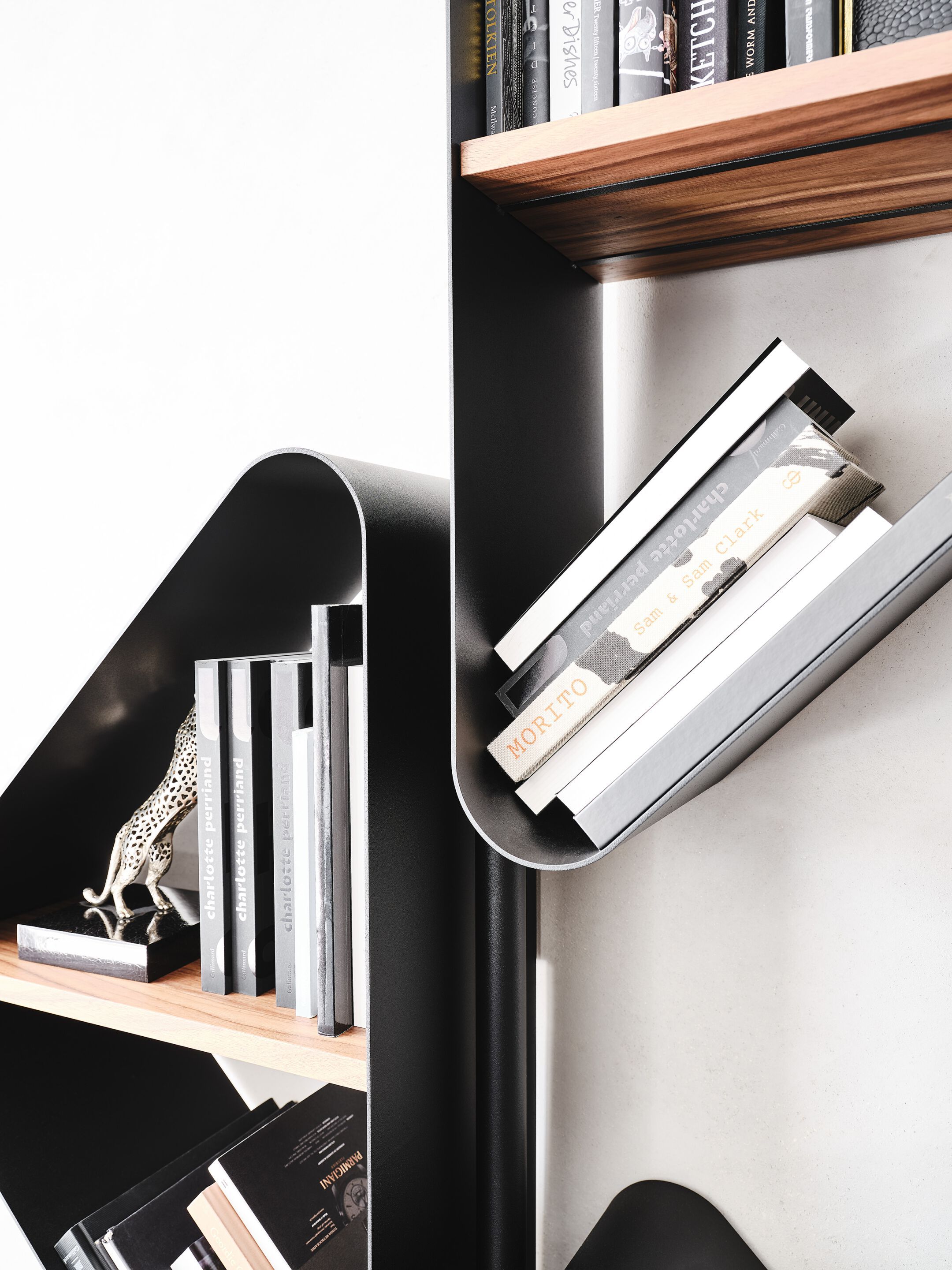 Книжный шкаф с креплением пол-потолок Cattelan italia SPINNAKER ARCH-00029519 - Вид №5