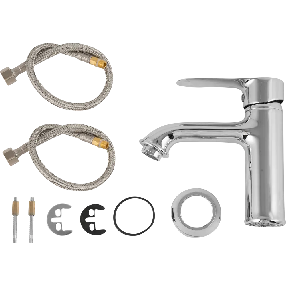 Смеситель для раковины Culto Classic однорычажный цвет хром STLM-2012039 - Вид №2