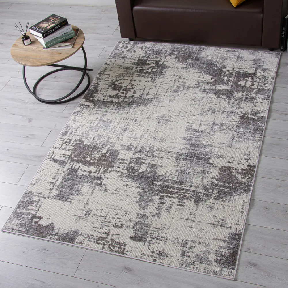 Ковер Merinos Nensi 160x230 см полипропилен L060 цвет серый 89446018 STLM-2063913 