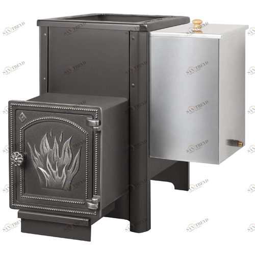 Печь для бани Везувий Русичъ Аква 16 (ДТ-4) с баком для воды 32 л 5883