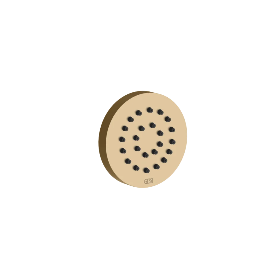 Корпус реактивного двигателя 32971 735 Gessi Ventaglio ТЕПЛАЯ БРОНЗА PVD 32971735