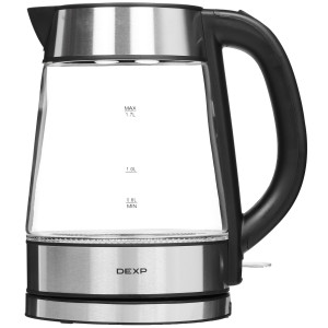 9065845 Электрочайник DEXP EK-06GPS серебристый