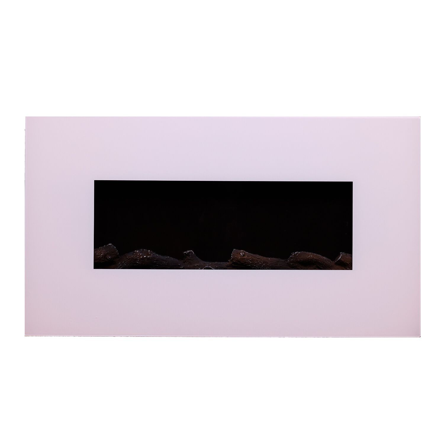 Настенный электрический стальной и стеклянный камин SINED MONTE BIANCO ARCH-00043215 - Вид №1