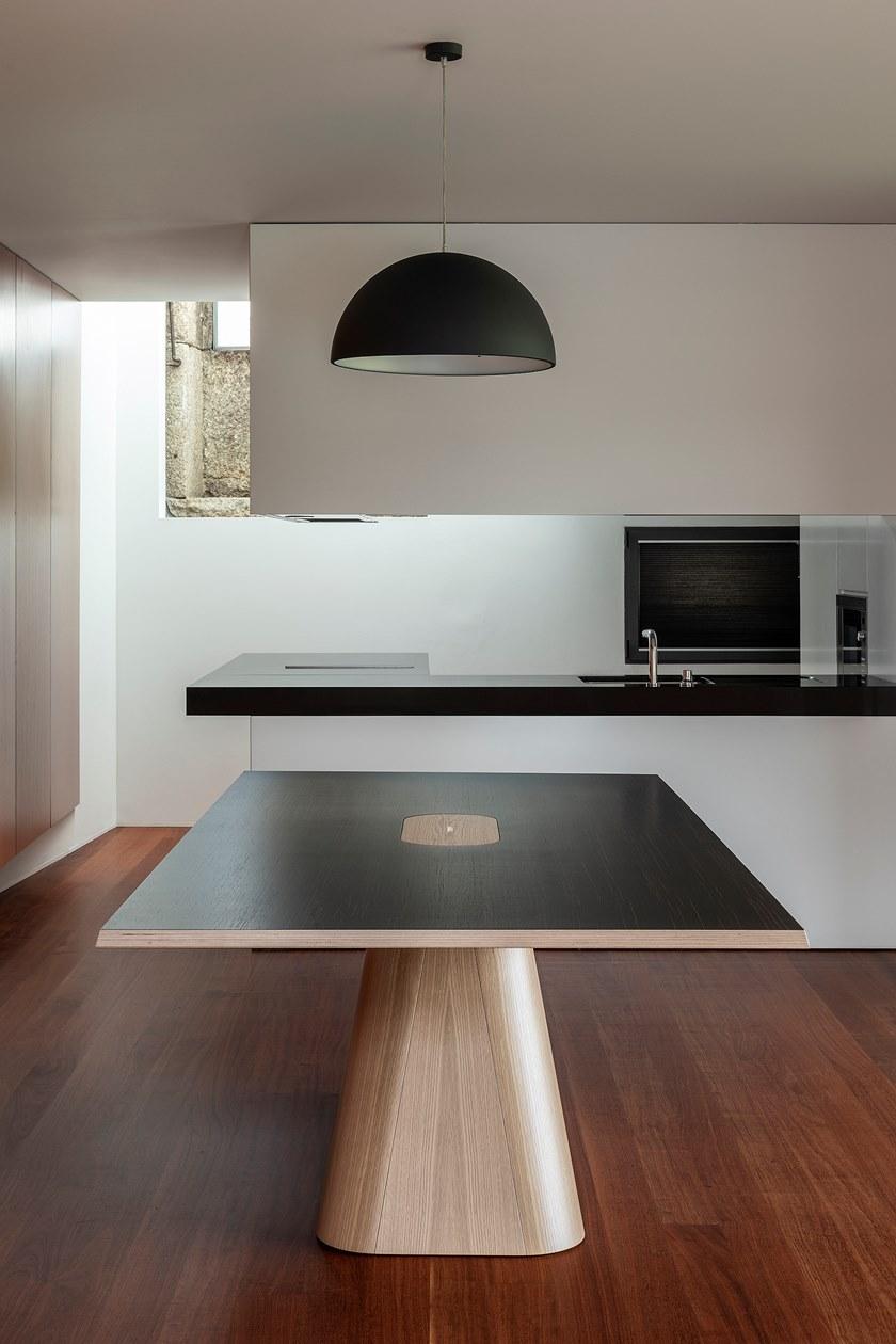 WUDA Прямоугольный деревянный стол Pedra sun-id-1365881 - Вид №1